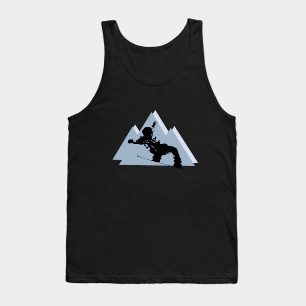 Snowboard Wanaka Tank Top by Altitude D3signs